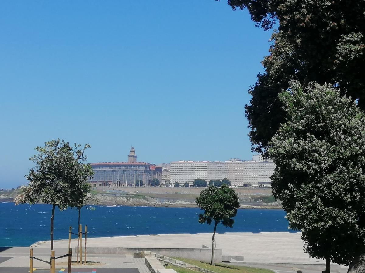 Apartamento Costa Riazor Coruna Lägenhet A Coruña Exteriör bild