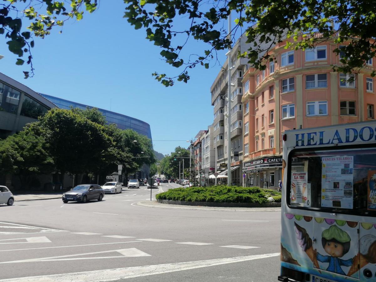 Apartamento Costa Riazor Coruna Lägenhet A Coruña Exteriör bild