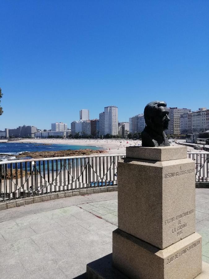 Apartamento Costa Riazor Coruna Lägenhet A Coruña Exteriör bild